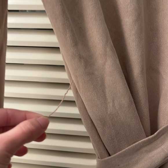 Fashion Nova Nightwalker Trenchcoat Nude - Picture 6 of 11